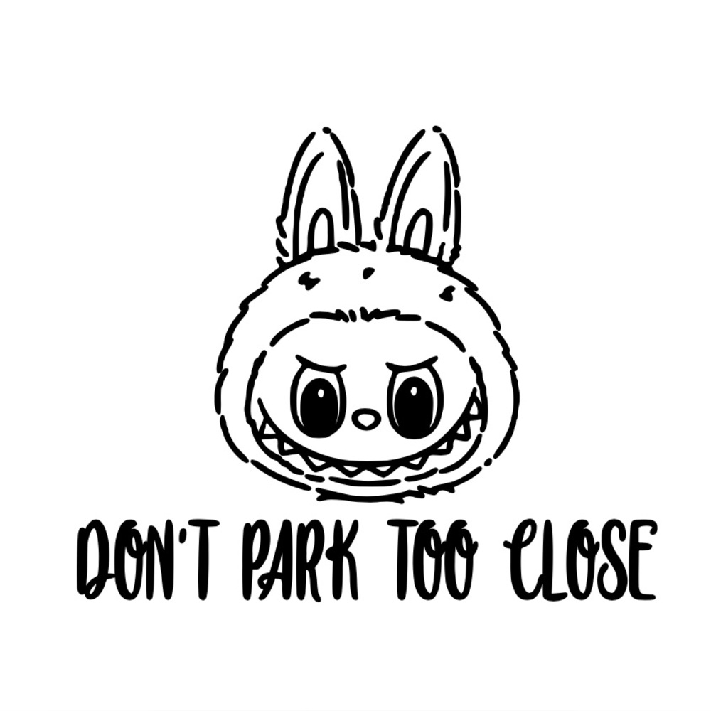 Character car decal